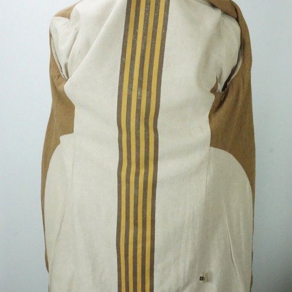 Kapital Brown Textured Linen Blend Sz 1 Made in Japan RARE - Picture 5 of 8